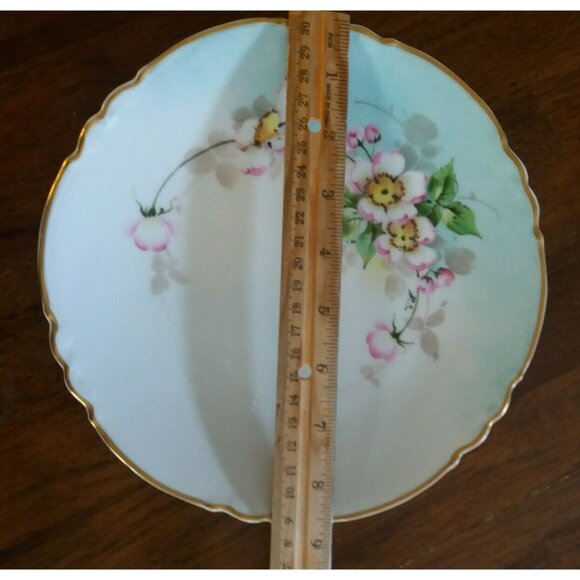 Limoges AK D France Decorative Plate Antique Circa 1890-1910 Stouffer - Picture 4 of 7